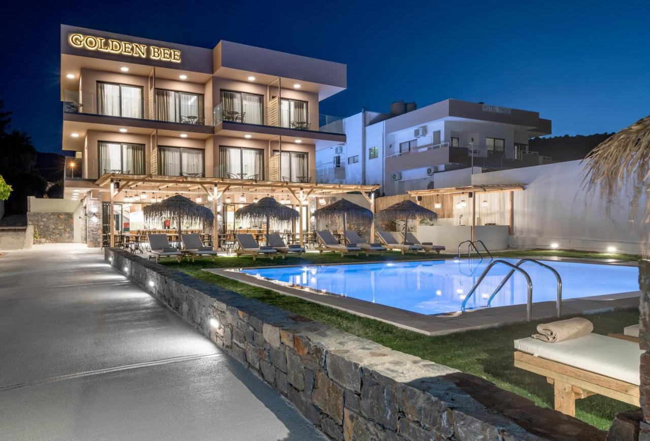 Hotel Golden Bee Lifestyle Stalida Exterior foto