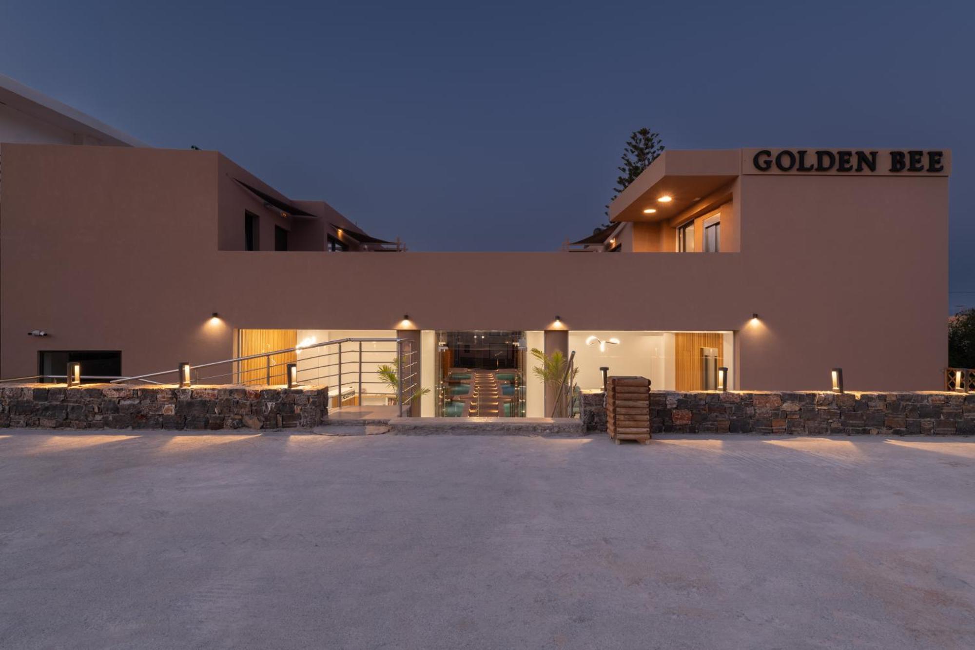 Hotel Golden Bee Lifestyle Stalida Exterior foto
